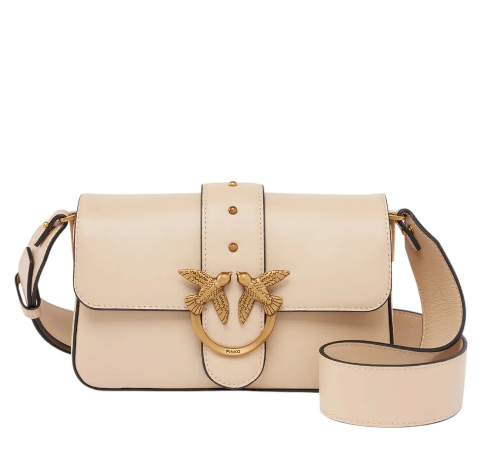 Mini Love Bag Slouchy Morbida in Pelle-Borse a spalla-Pinko-Vittorio Citro Boutique