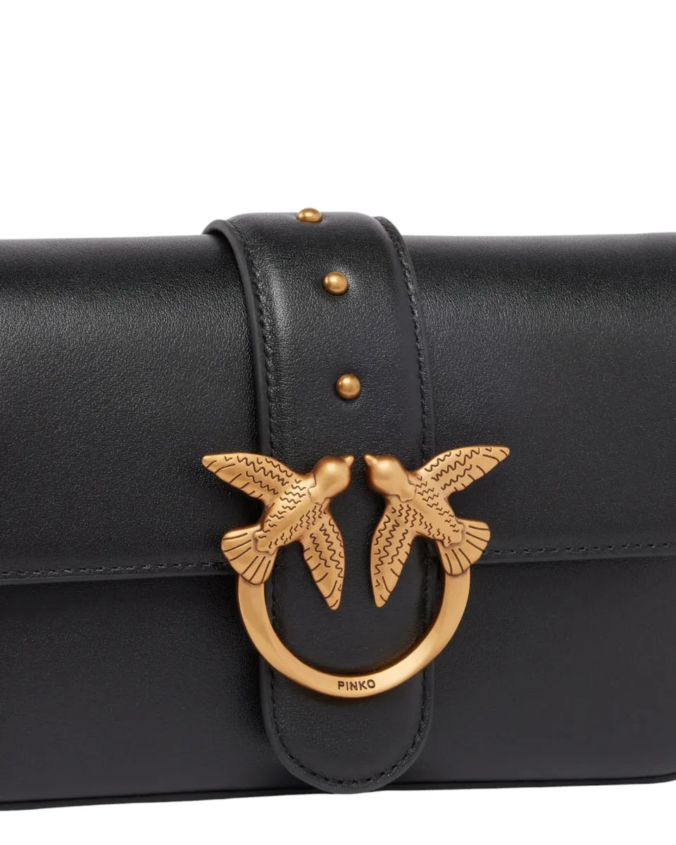 Mini Love Bag Slouchy Morbida in Pelle-Borse a spalla-Pinko-Vittorio Citro Boutique