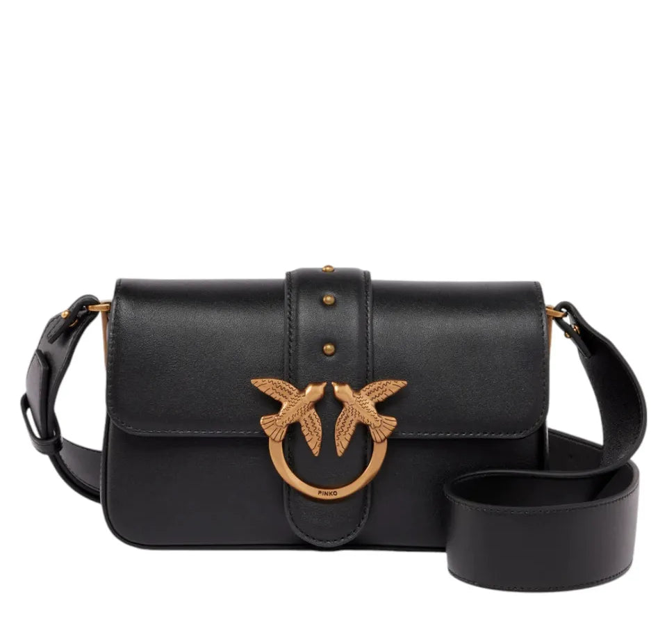 Mini Love Bag Slouchy Morbida in Pelle-Borse a spalla-Pinko-Vittorio Citro Boutique