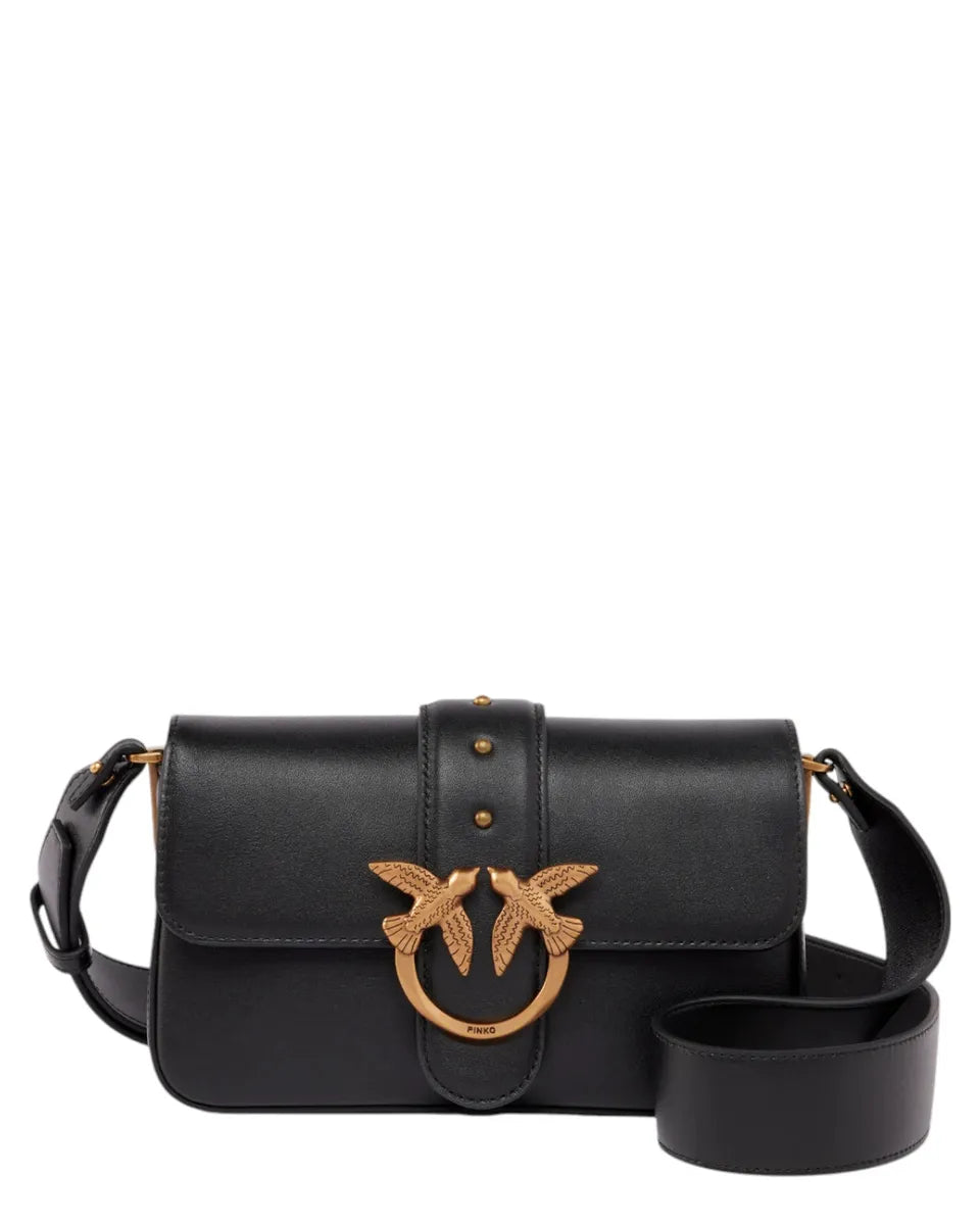 Mini Love Bag Slouchy Morbida in Pelle-Borse a spalla-Pinko-Vittorio Citro Boutique
