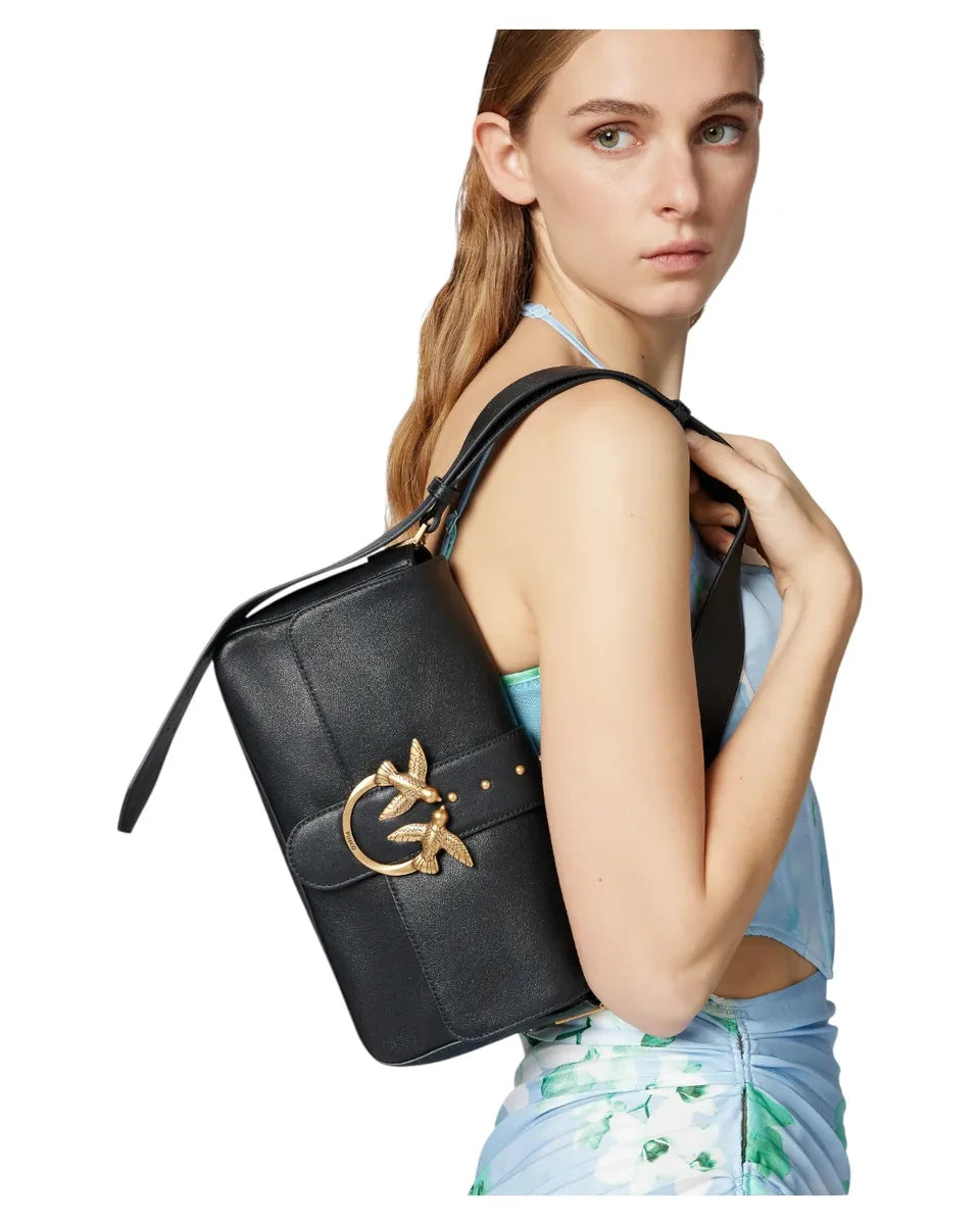 Love Bag Slouchy Grande Morbida a Spalla in Pelle-Borse a spalla-Pinko-Vittorio Citro Boutique