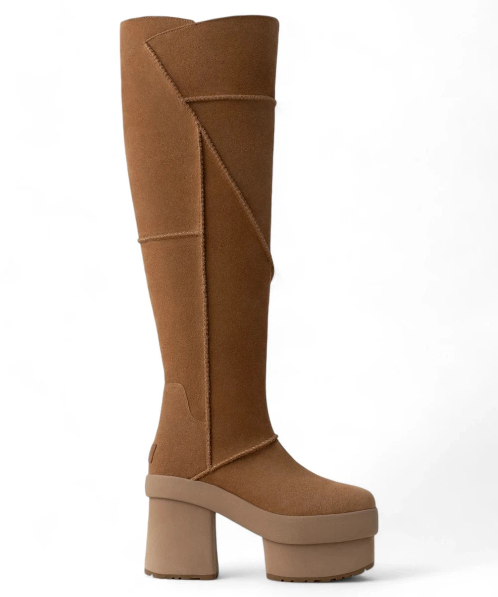 Ugg Stivali Ugg Testa Di Moro Platform Classic Clear Mini Zalando