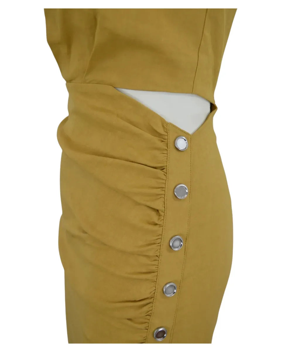 Abito Longuette con Bottoni Laterali-Abiti-Pinko-Vittorio Citro Boutique