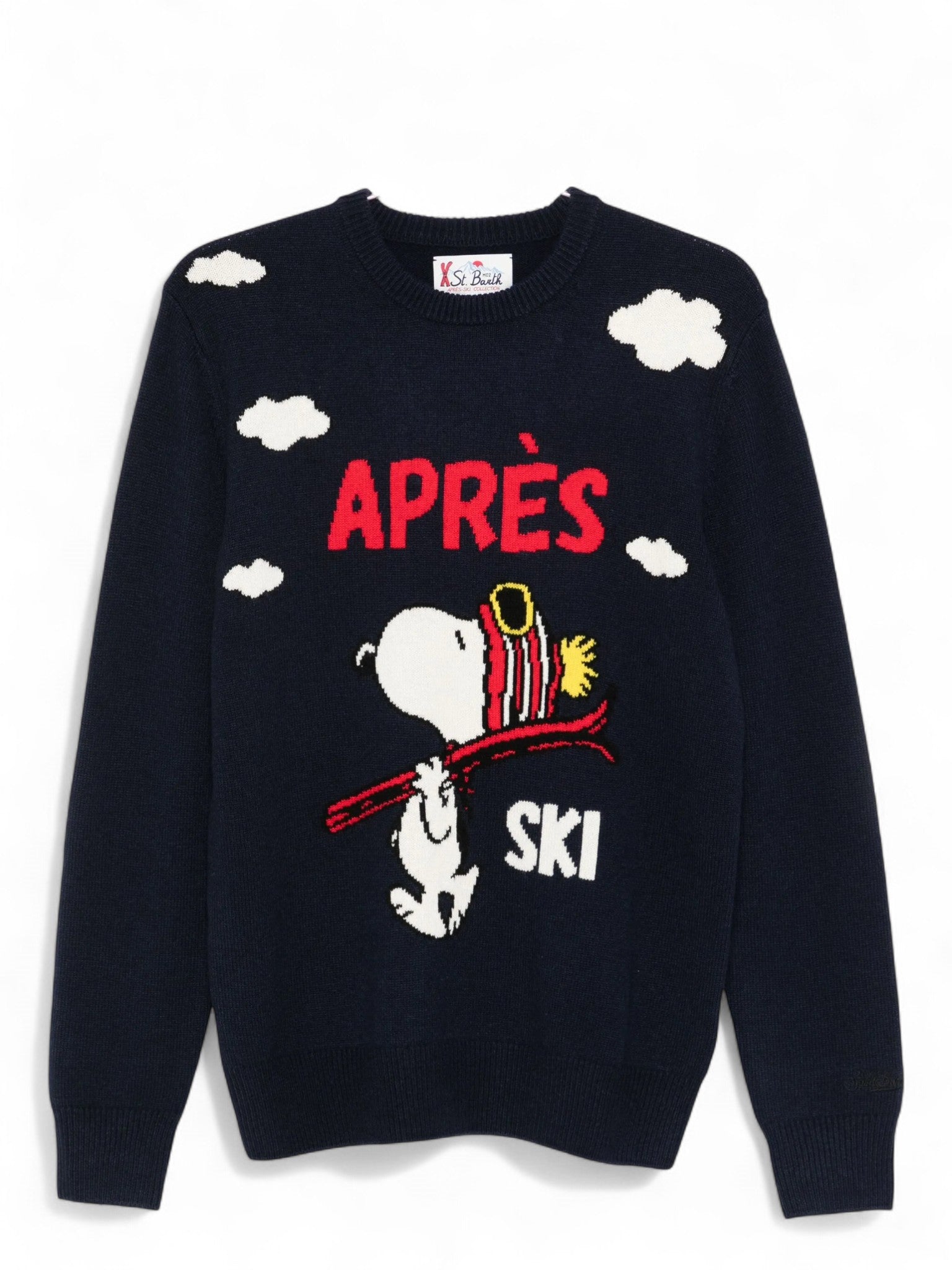 United Labels Maglione Invernale Snoopy Unisex - Grigio, Maglia In Acrilico, Ugly Christmas Sweater Ufficiale Peanuts