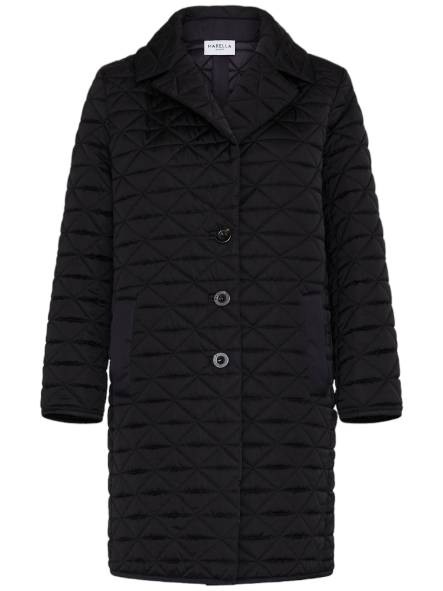 Fosco satin down jacket Marella Vittorio Citro Boutique