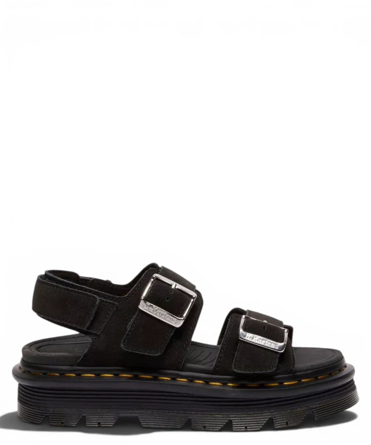 Docoo2 Dr. Martens Double Buckle Sandals - Dr. Martens Suede Sandals