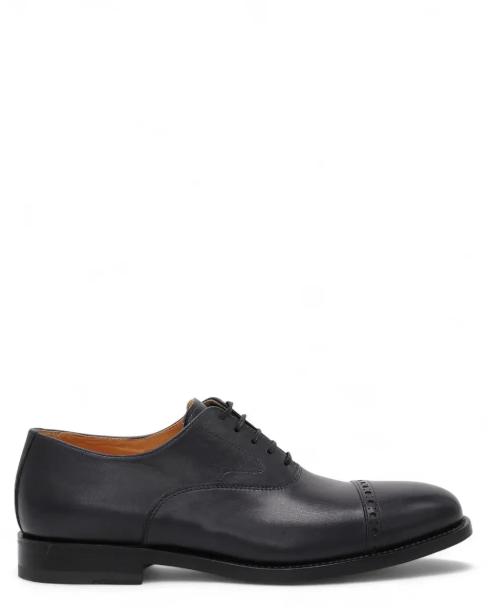 Blu Scarpe Stringate Uomo Senza Tacco Scarpe Eleganti Scarpe Da