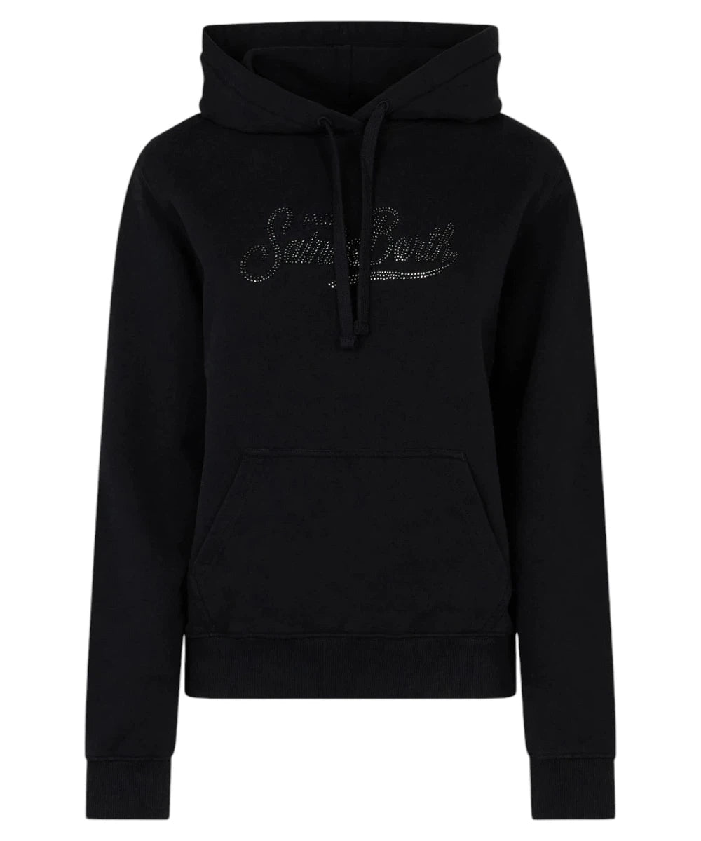 Tuta Full Zip con Cappuccio da Uomo con interno felpato Nero sweatsuits Tuta Full Zip con Cappuccio da Uomo con interno felpato Nero sweatsuits