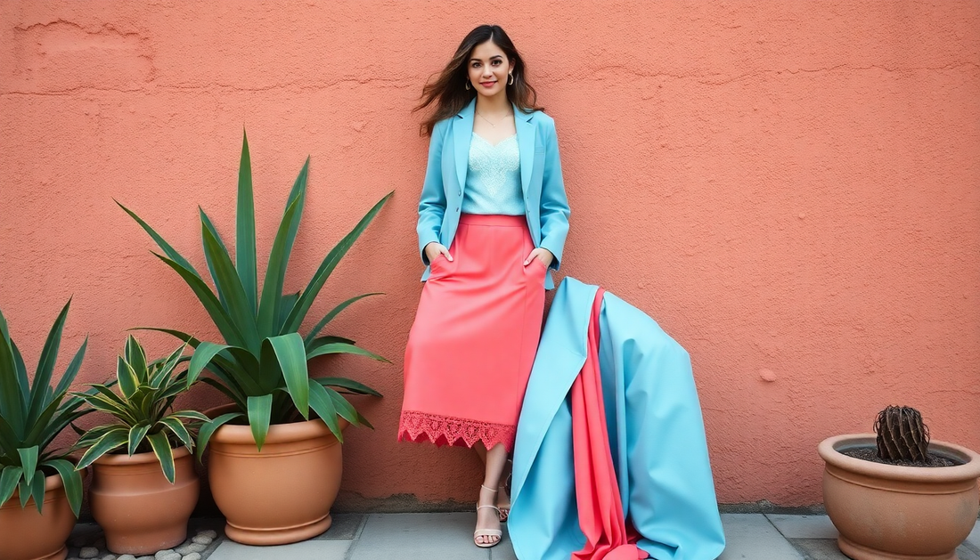 Moda Estate 2025: I Look Iconici da Creare con Pinko, Dondup e Marella per uno Stile Genderless e Retrò in Coral Blue