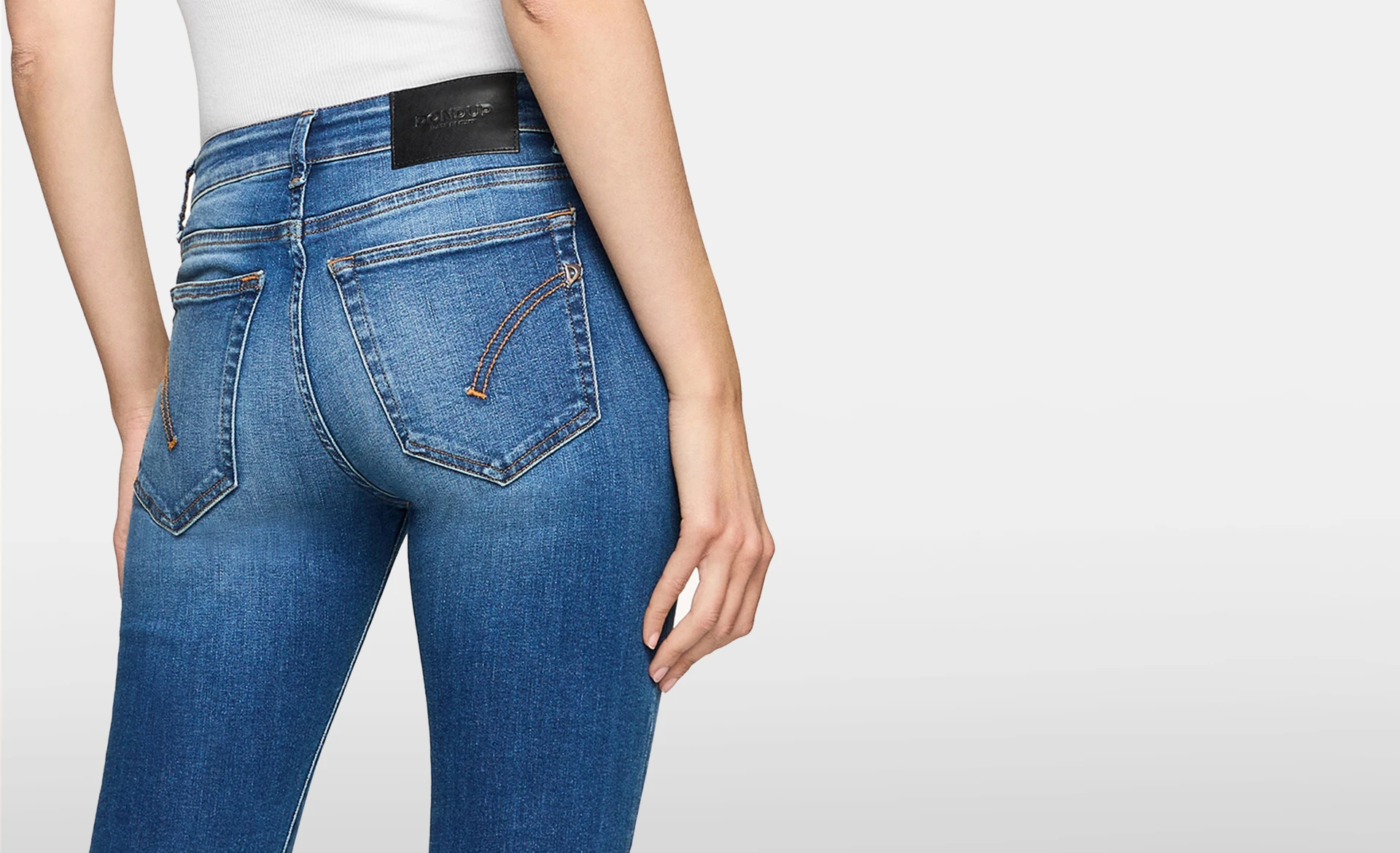 jeans donna taglie comode pinko vita alta dondup firmati 