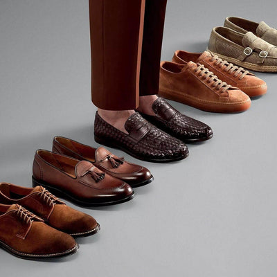 Obuwie męskie: sneakersy, botki, mokasyny i derby marek premium