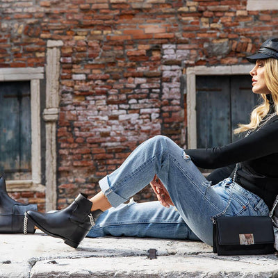 Via Roma 15: Støvler, Ankelstøvler og Sneakers til Kvinder Made in Italy