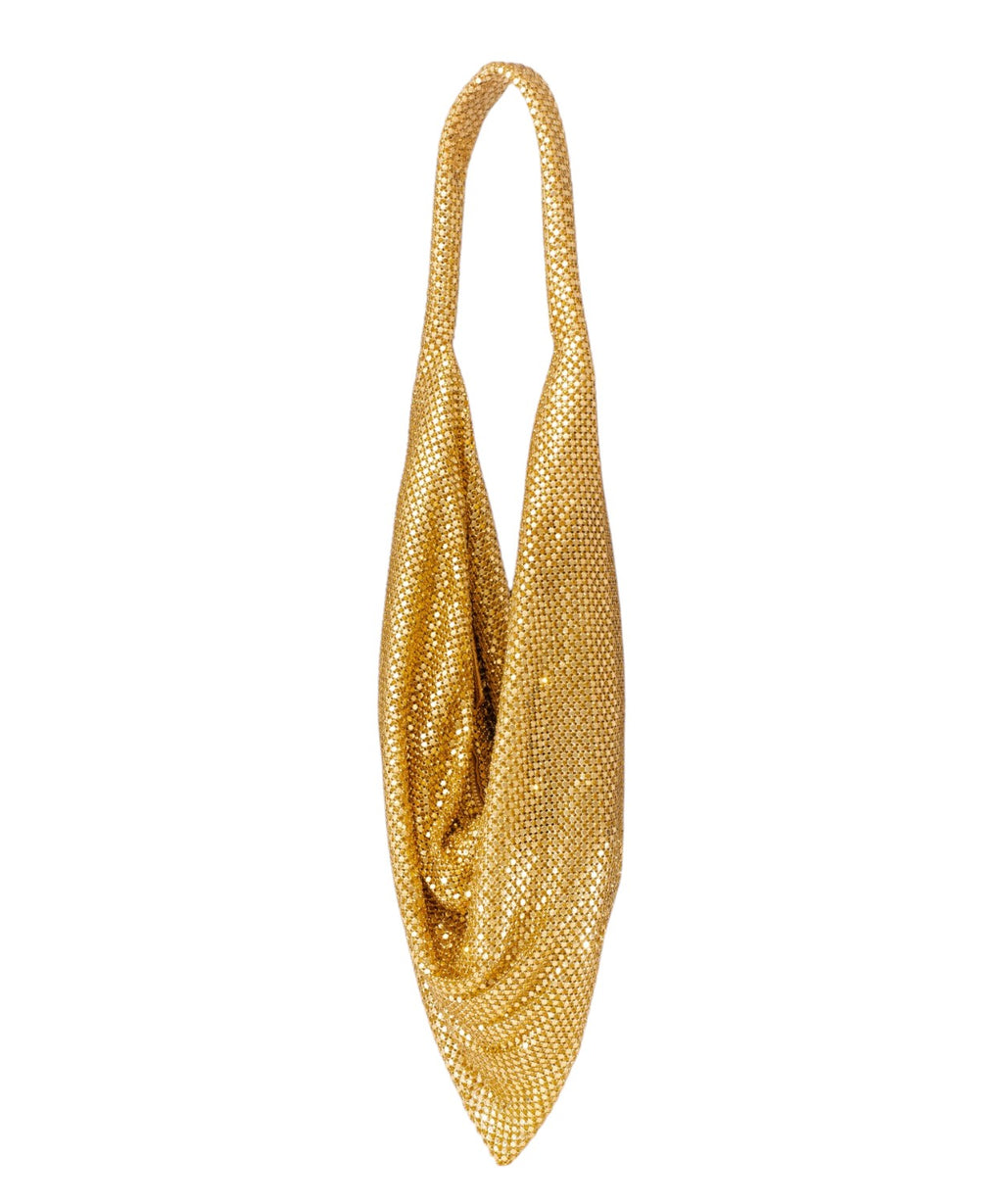 Borsa a Spalla Ursula in Maglia di Cristalli