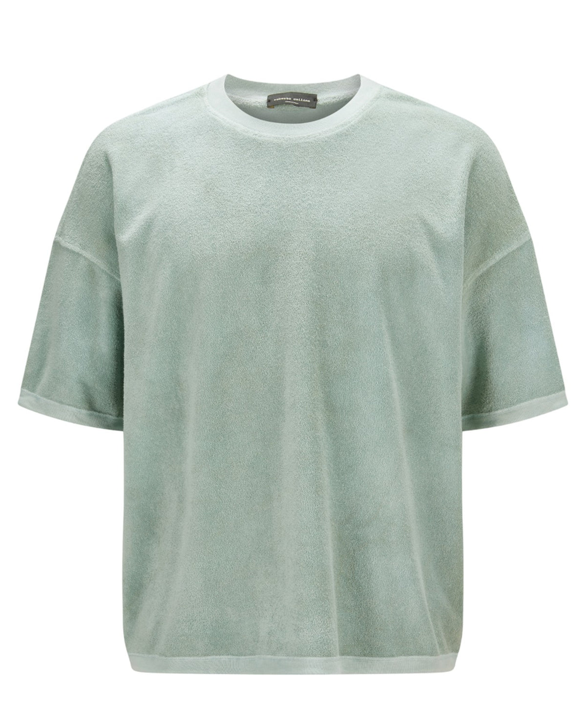 Girocollo mc spugna nuvoloso-T-shirt-Roberto Collina-Vittorio Citro Boutique