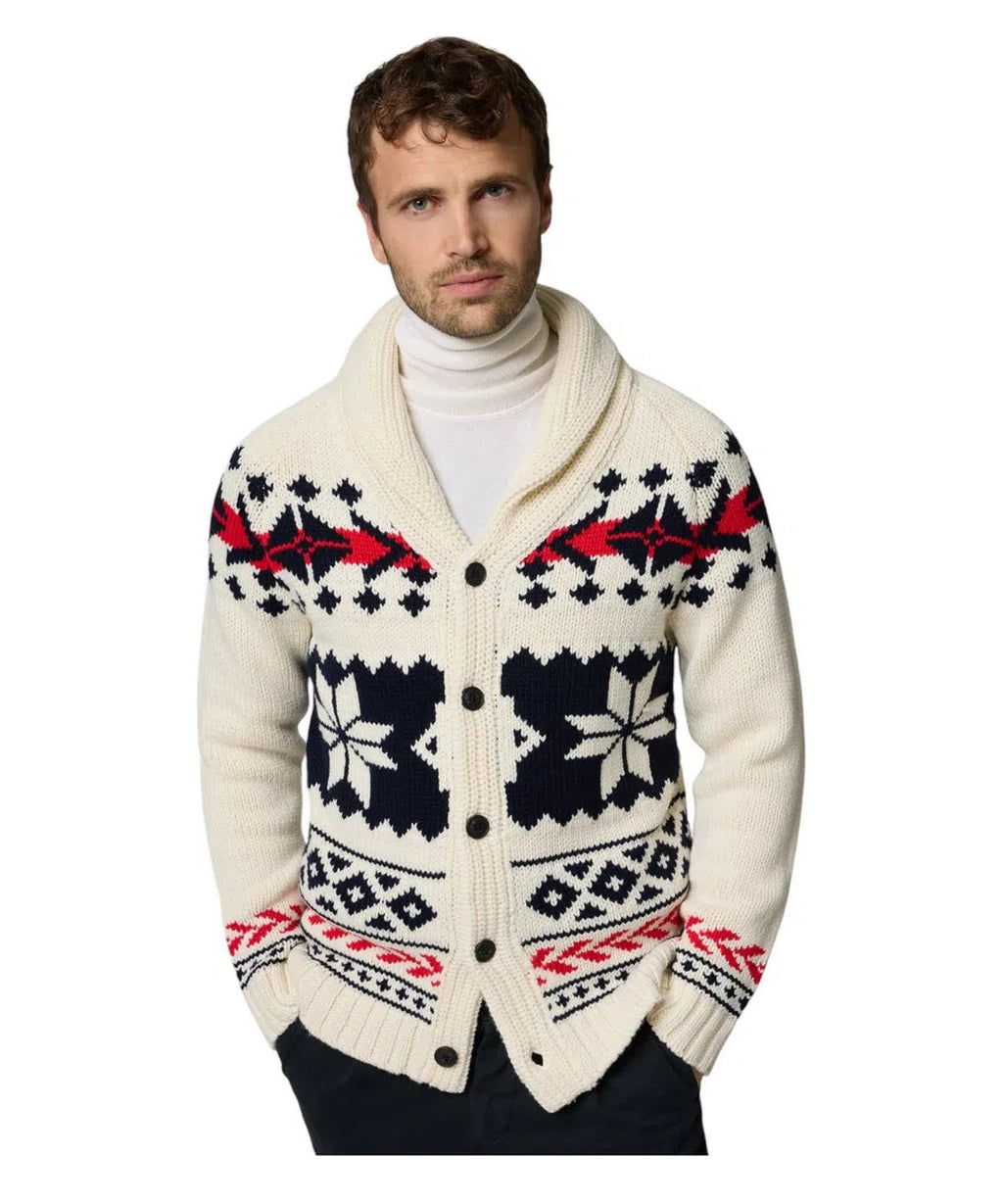 Cardigan Nordic aztec-Mc2 Saint Barth-Maglieria-Vittorio Citro Boutique
