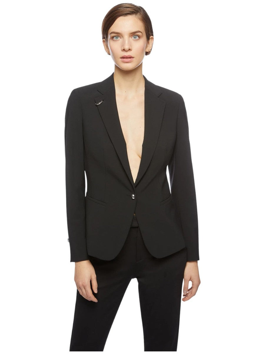 Blazer monopetto in lana-Dondup-Giacche-Vittorio Citro Boutique