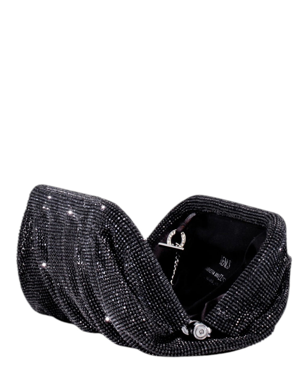 Pochette Venus la Grande con Cristalli e Tracolla