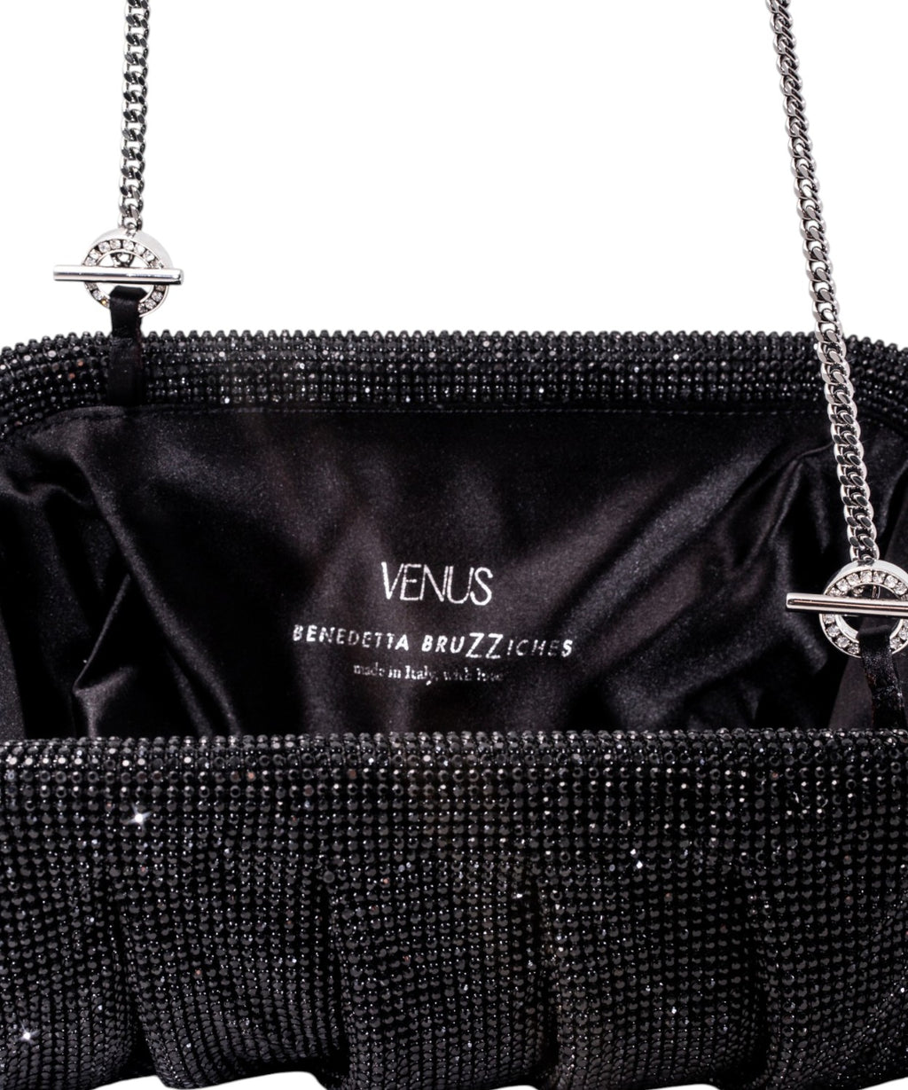 Pochette Venus la Grande con Cristalli e Tracolla