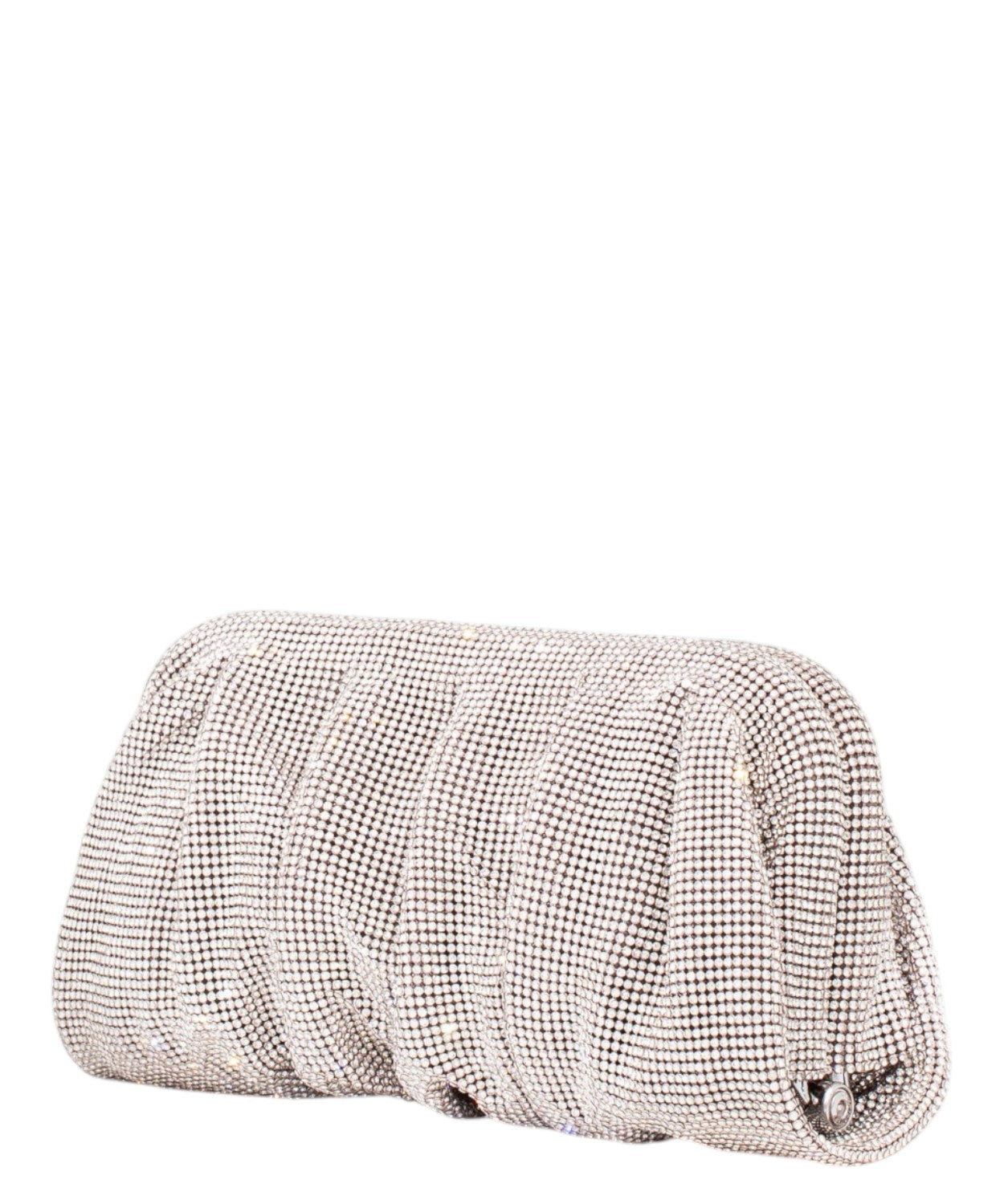 Pochette Venus la Grande con Cristalli e Tracolla Removibile
