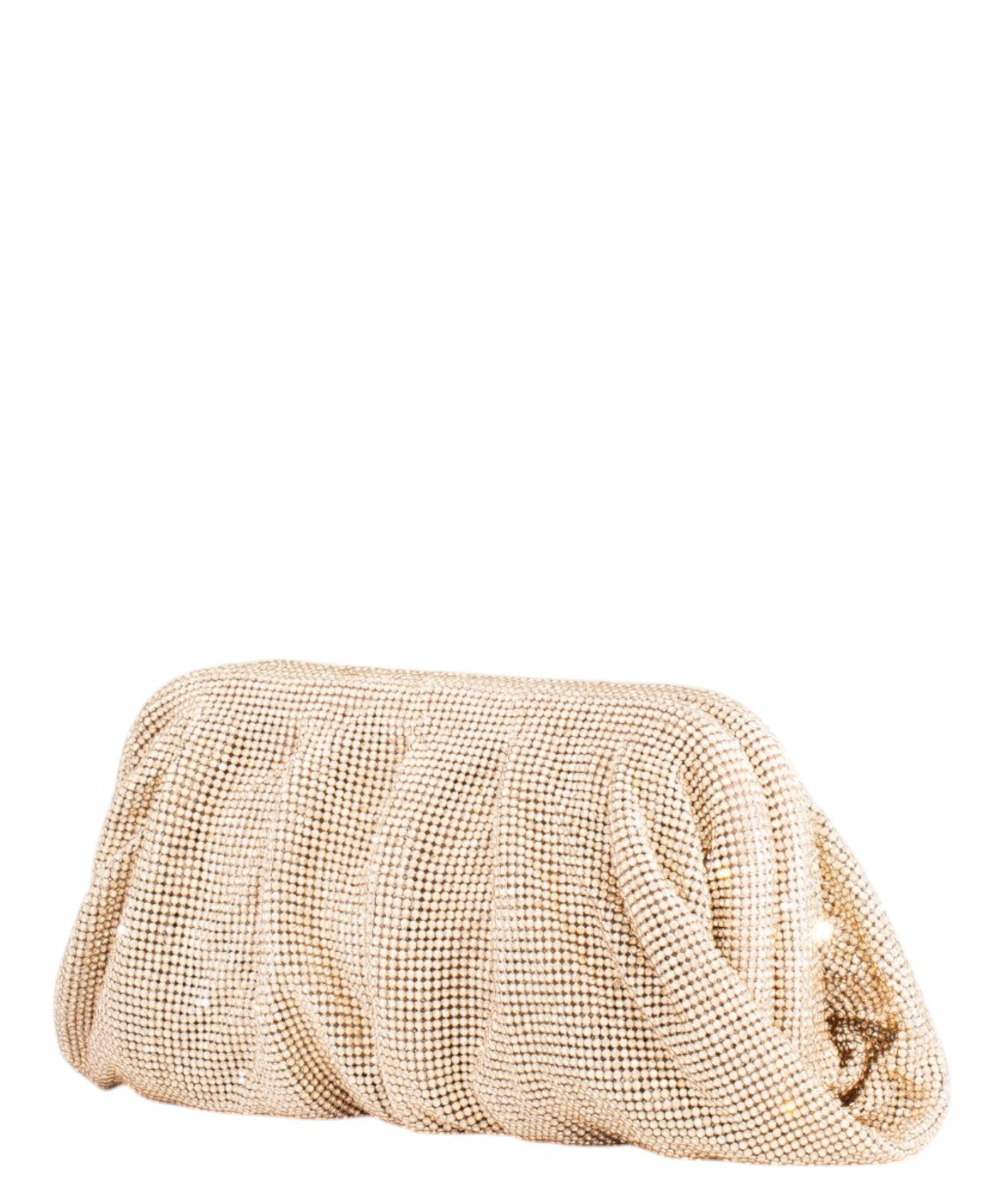 Pochette Venus la Grande con Cristalli e Tracolla Removibile