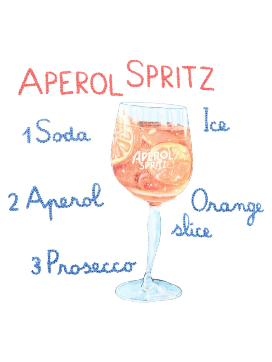 T-Shirt da Uomo Edizione Speciale Aperol-Mc2 Saint Barth-T-shirt-Vittorio Citro Boutique