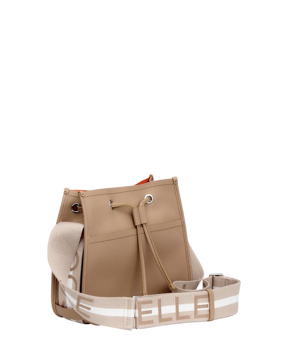 Borsa a Tracolla Raquel Small in Pelle Double con Nastro Multicolor-Coccinelle-Borse a spalla-Vittorio Citro Boutique