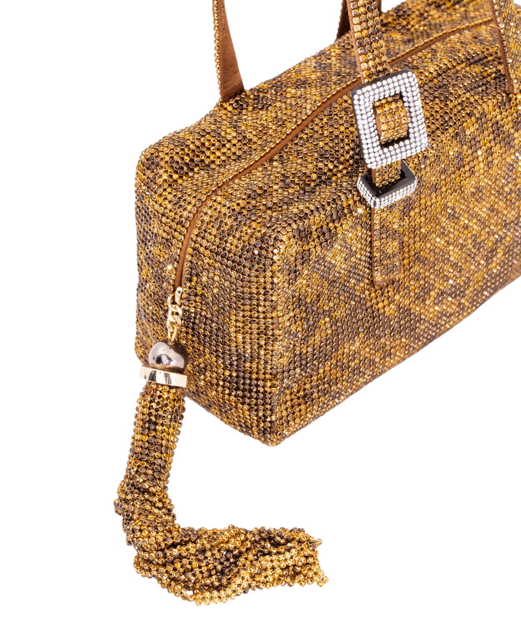 Mini Bag a Spalla Sandra con Cristalli