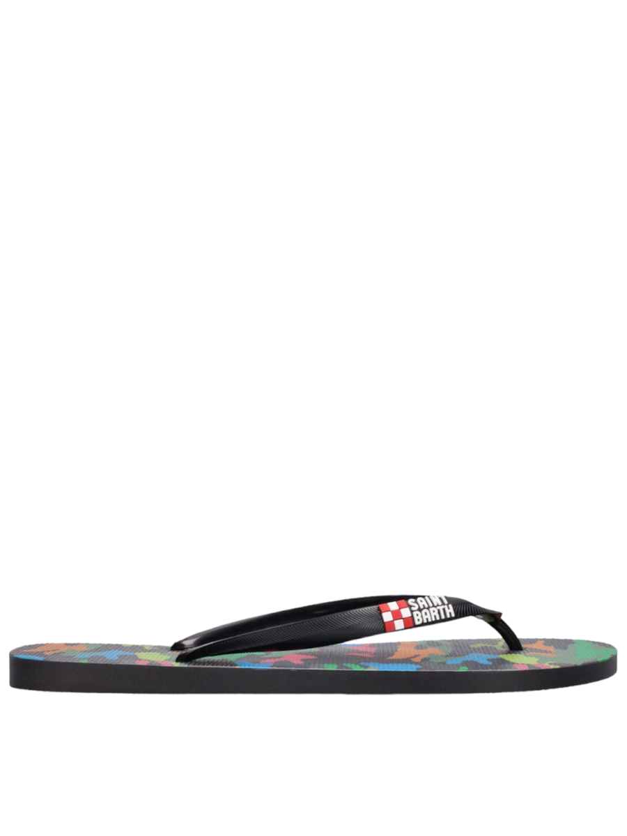 Infradito stampa camouflage-Sandali-Mc2 Saint Barth-Vittorio Citro Boutique