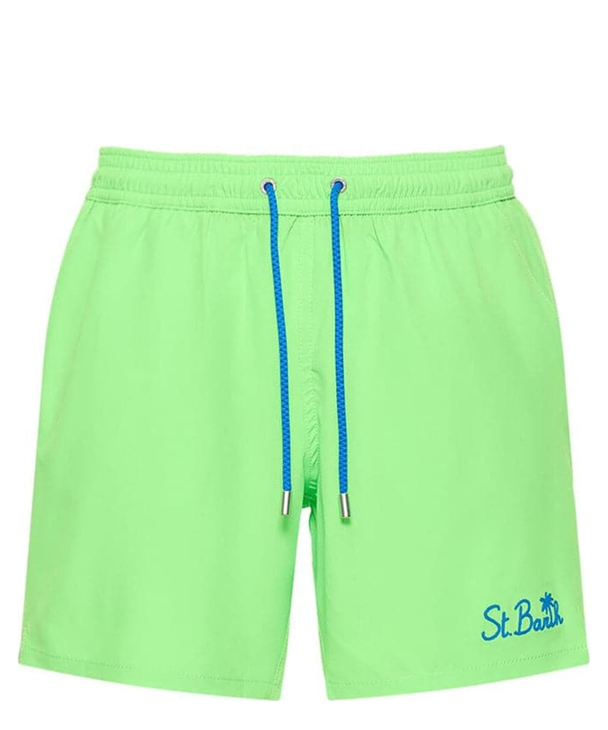 Shorts mare stretch con ricamo logo-Mc2 Saint Barth-Costumi da bagno-Vittorio Citro Boutique