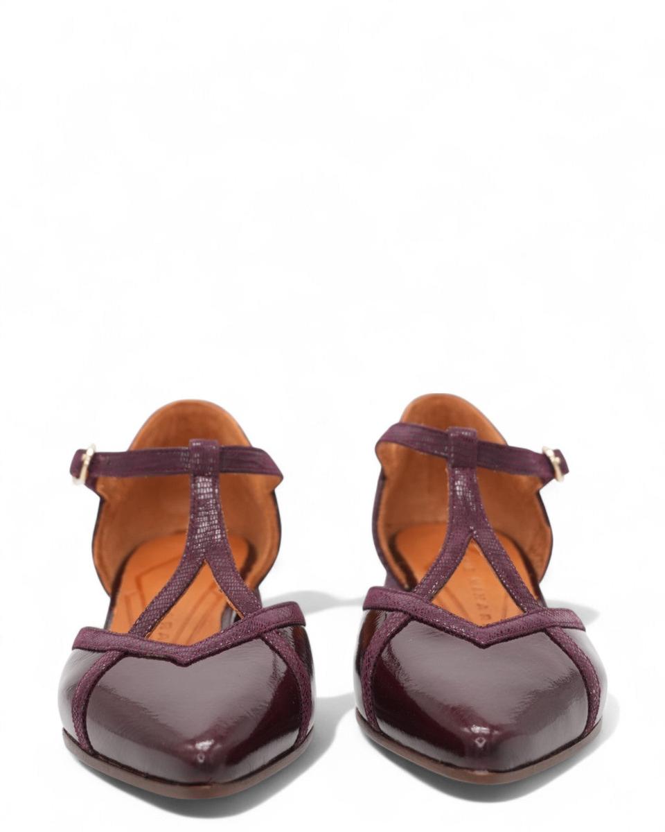 Scarpe Hidrow in Pelle Nera – Tacco 4,5 cm e Suola Cuoio