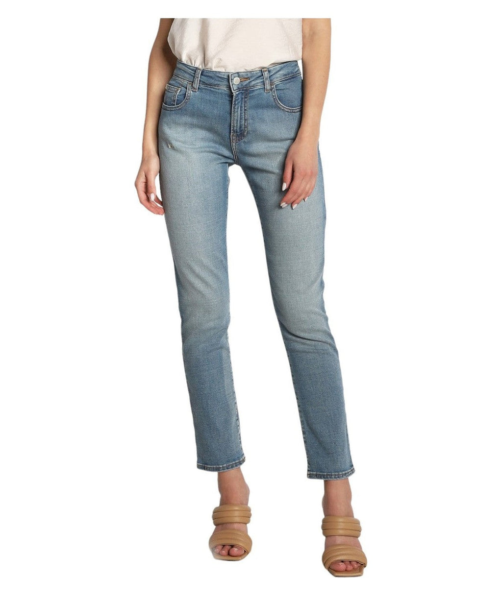 Jeans Skinny 5 Tasche Logo ricamato-Emporio Armani-Jeans-Vittorio Citro Boutique