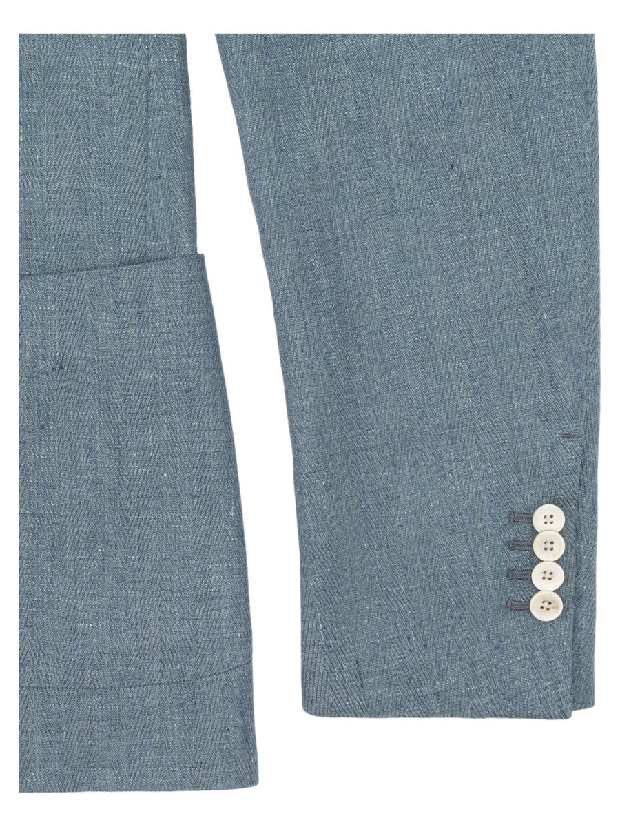 Giacca due bottoni in lino-Lardini-Giacche-Vittorio Citro Boutique