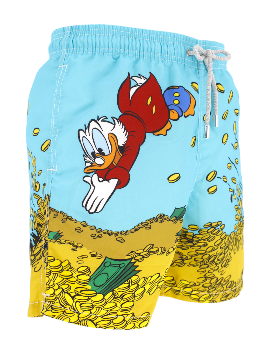 Costume da bagno con stampa Zio Paperone-Mc2 Saint Barth-Costumi da bagno-Vittorio Citro Boutique