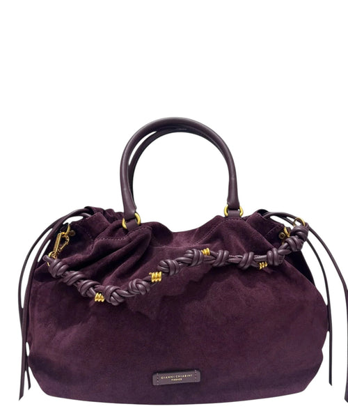 Borsa Donna Gianni Chiarini Morgana Large in Pelle Scamosciata