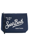 Pochette Aline Nylon MC2 Saint Barth con logo