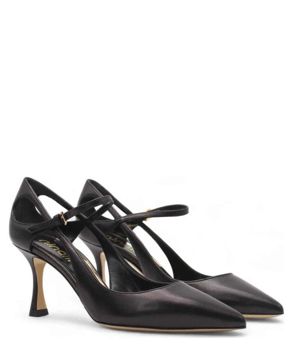 Scarpe con Tacco in Pelle-NINALILOU-Scarpe con tacco-Vittorio Citro Boutique