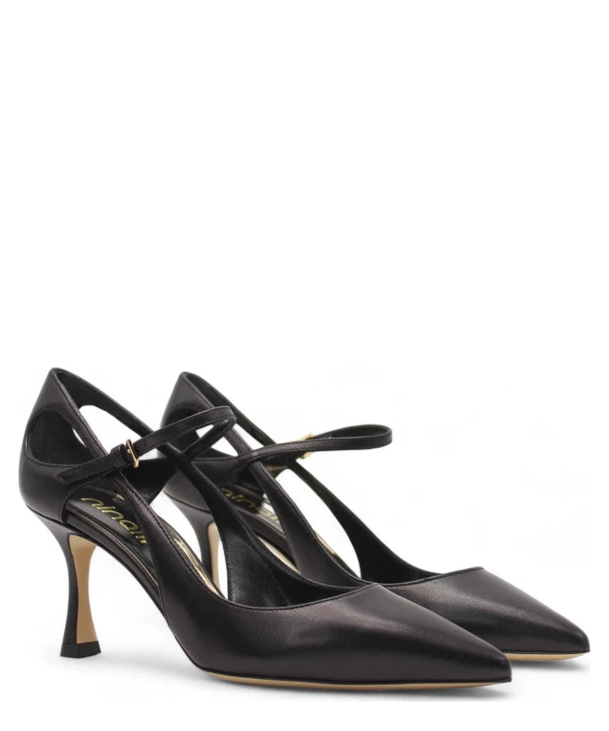 Scarpe con Tacco in Pelle-NINALILOU-Scarpe con tacco-Vittorio Citro Boutique