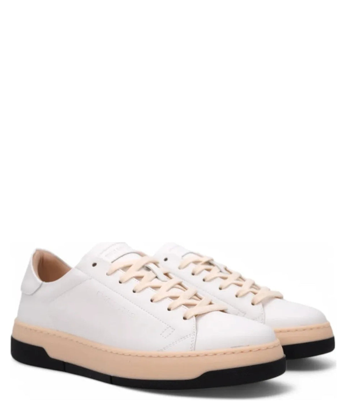 Sneakers in Pelle con Suola Bicolore-Brian Mills-Sneakers-Vittorio Citro Boutique
