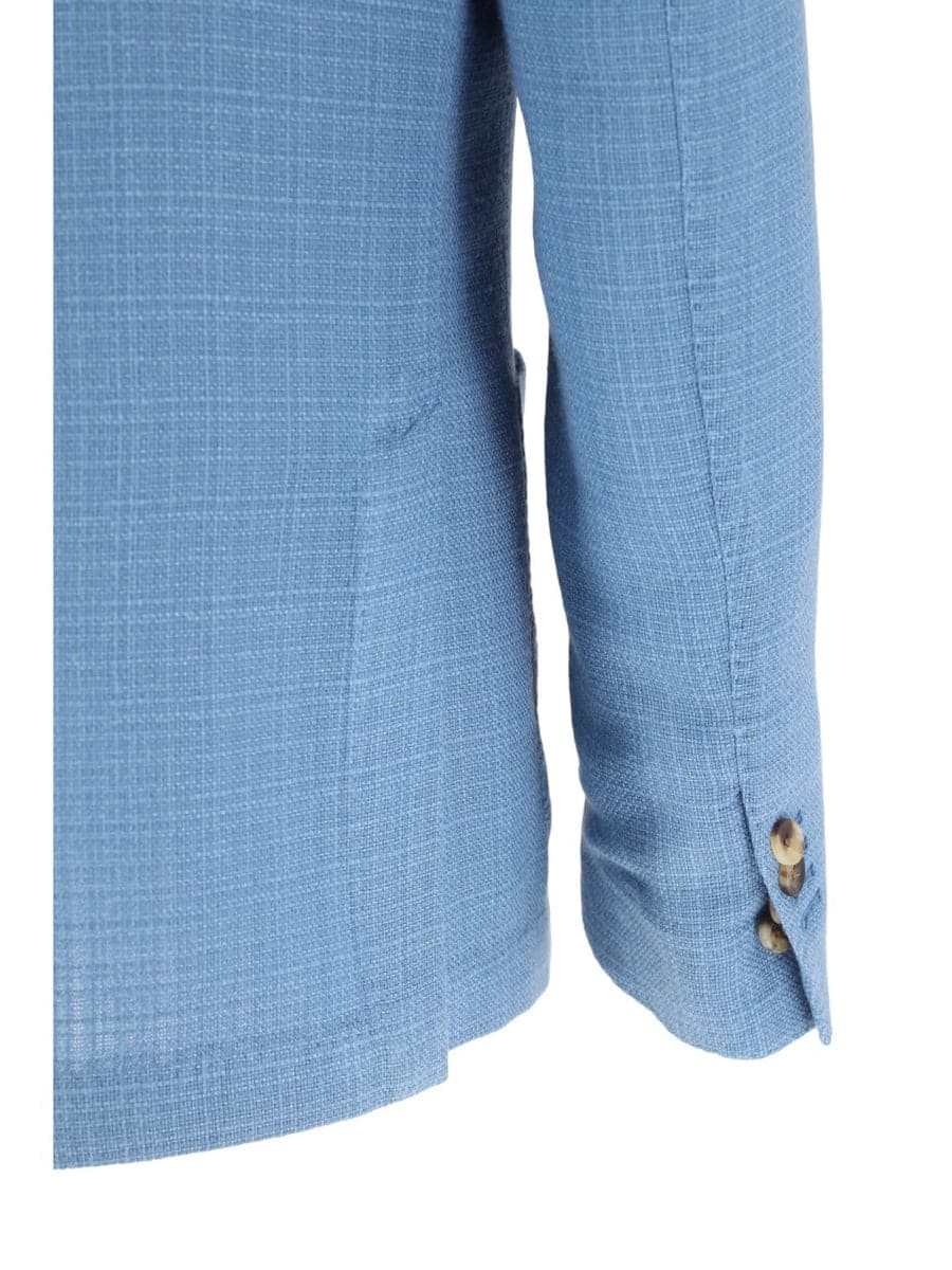 Giacca Lana e seta petto a lancia-Giacche-Lardini-Vittorio Citro Boutique