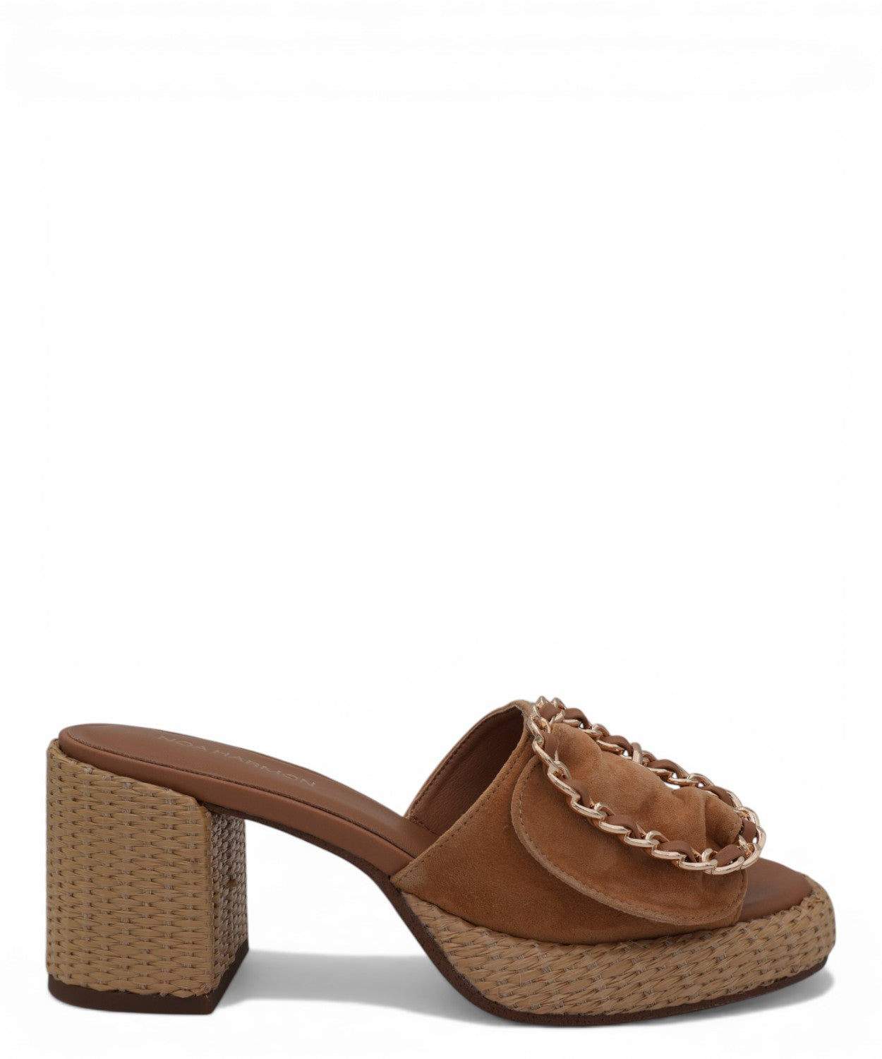 Mules donna suede tacco legno Cielo Noa Harmon