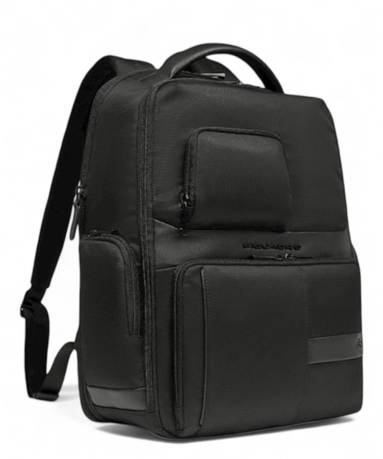 Zaino Porta PC 15,6" Fast-Check in Pelle e Tessuto-Piquadro-Zaini-Vittorio Citro Boutique
