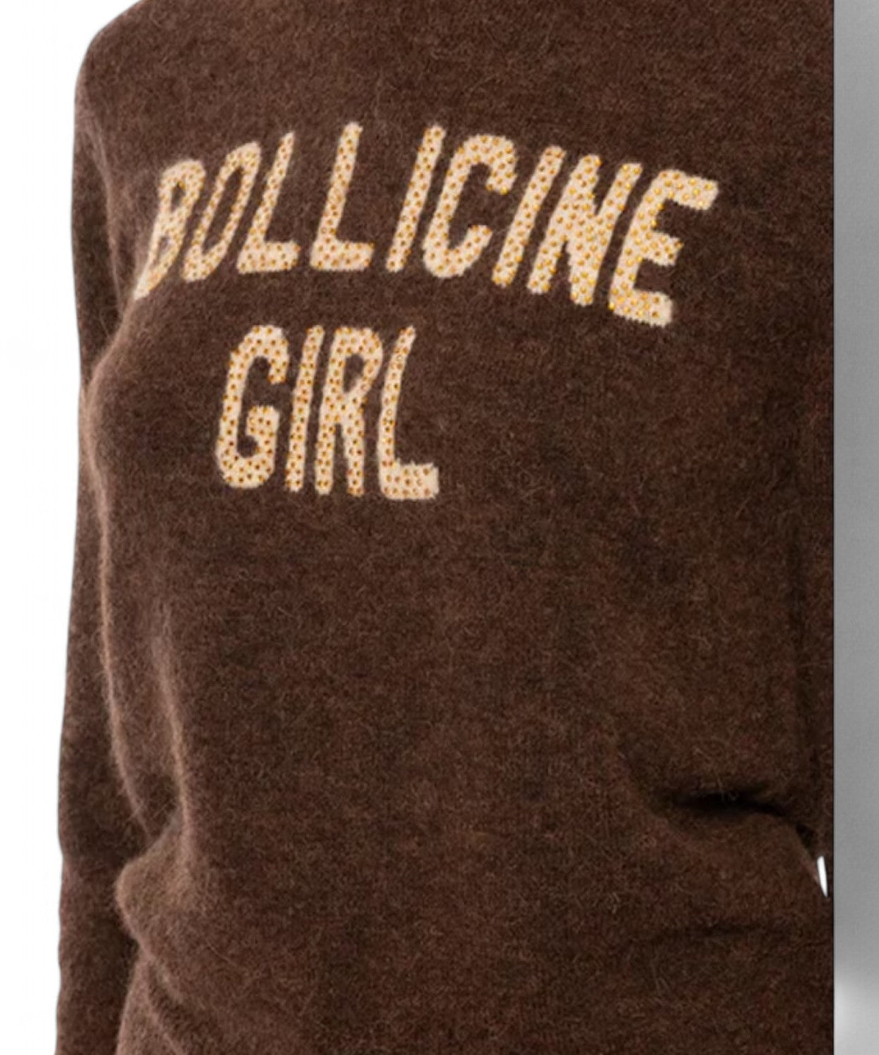 Maglione girocollo New Queen "Bollicine Girl"-Mc2 Saint Barth-Maglieria-Vittorio Citro Boutique