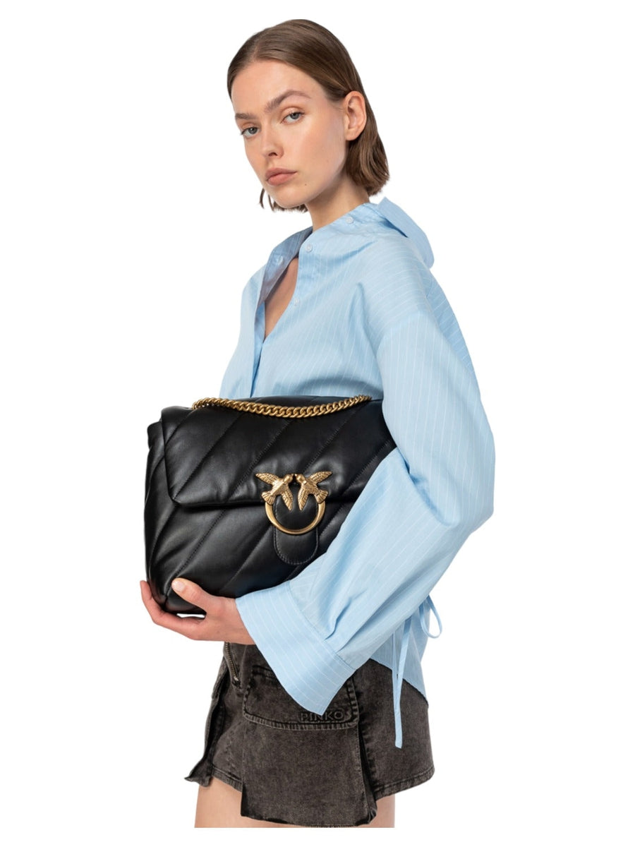 Big Love Bag Puff Maxi in Morbida Nappa | Trapuntata � Vittoriocitro