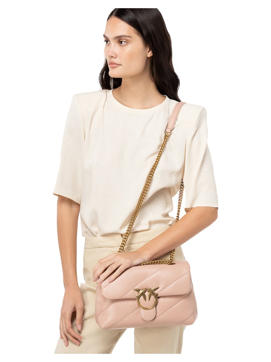 Classic love bag puff maxi-Pinko-Borse a spalla-Vittorio Citro Boutique