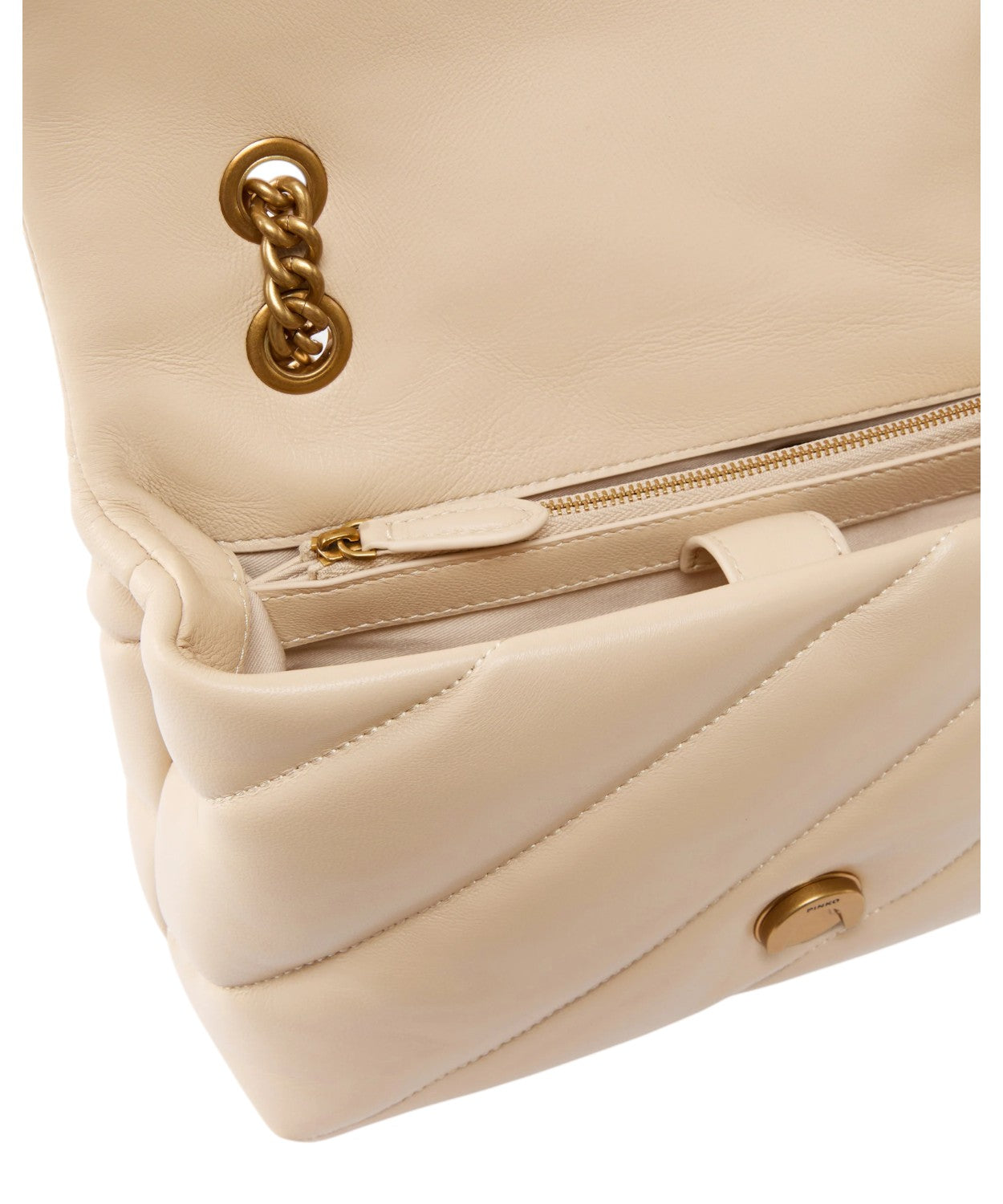Bolso mediano bandolera Love Bag Puff Maxi Quilt