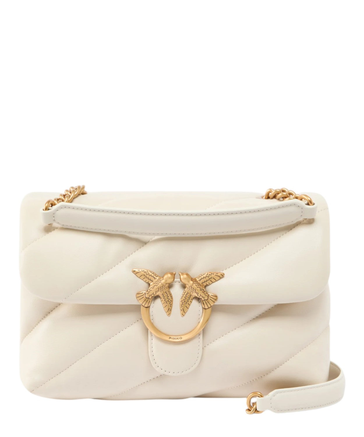 Bolso mediano bandolera Love Bag Puff Maxi Quilt
