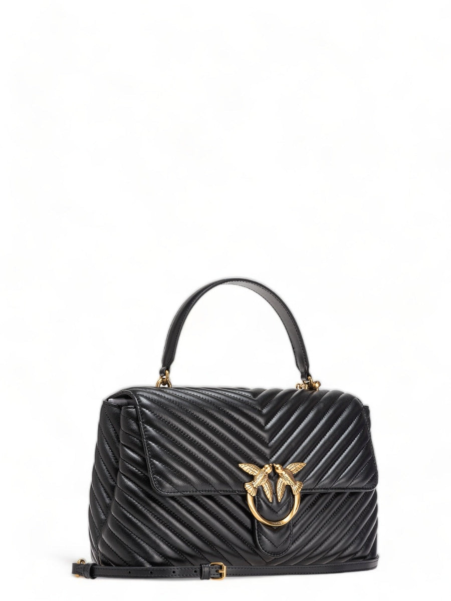 Love lady puff big classic chevron-Borse a spalla-Pinko-Vittorio Citro Boutique