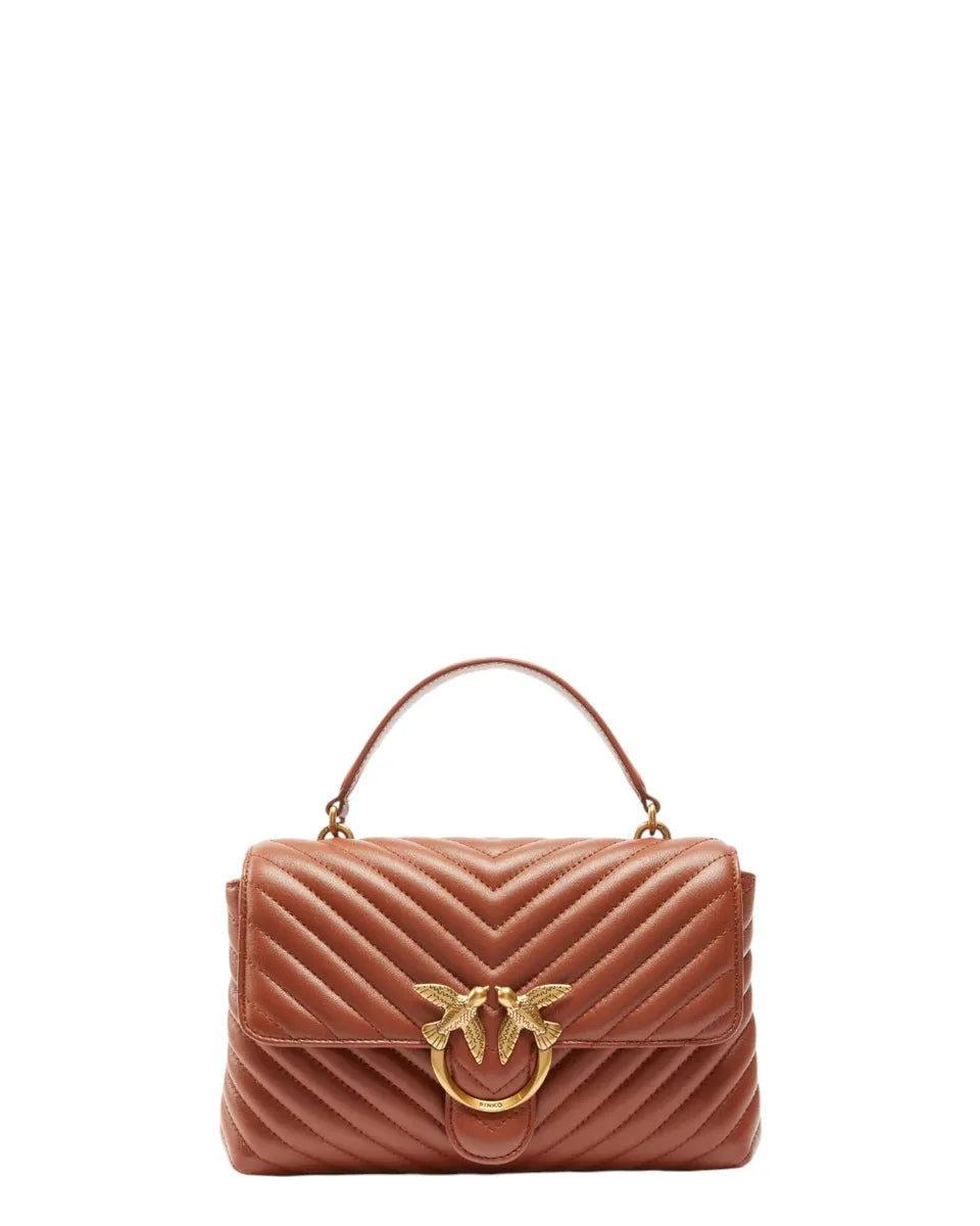 Classic Lady Love Bag Puff Chevron-Borse a mano-Pinko-Vittorio Citro Boutique