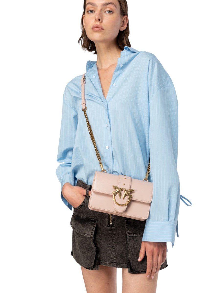 Mini love bag one simply-Borse a spalla-Pinko-Vittorio Citro Boutique