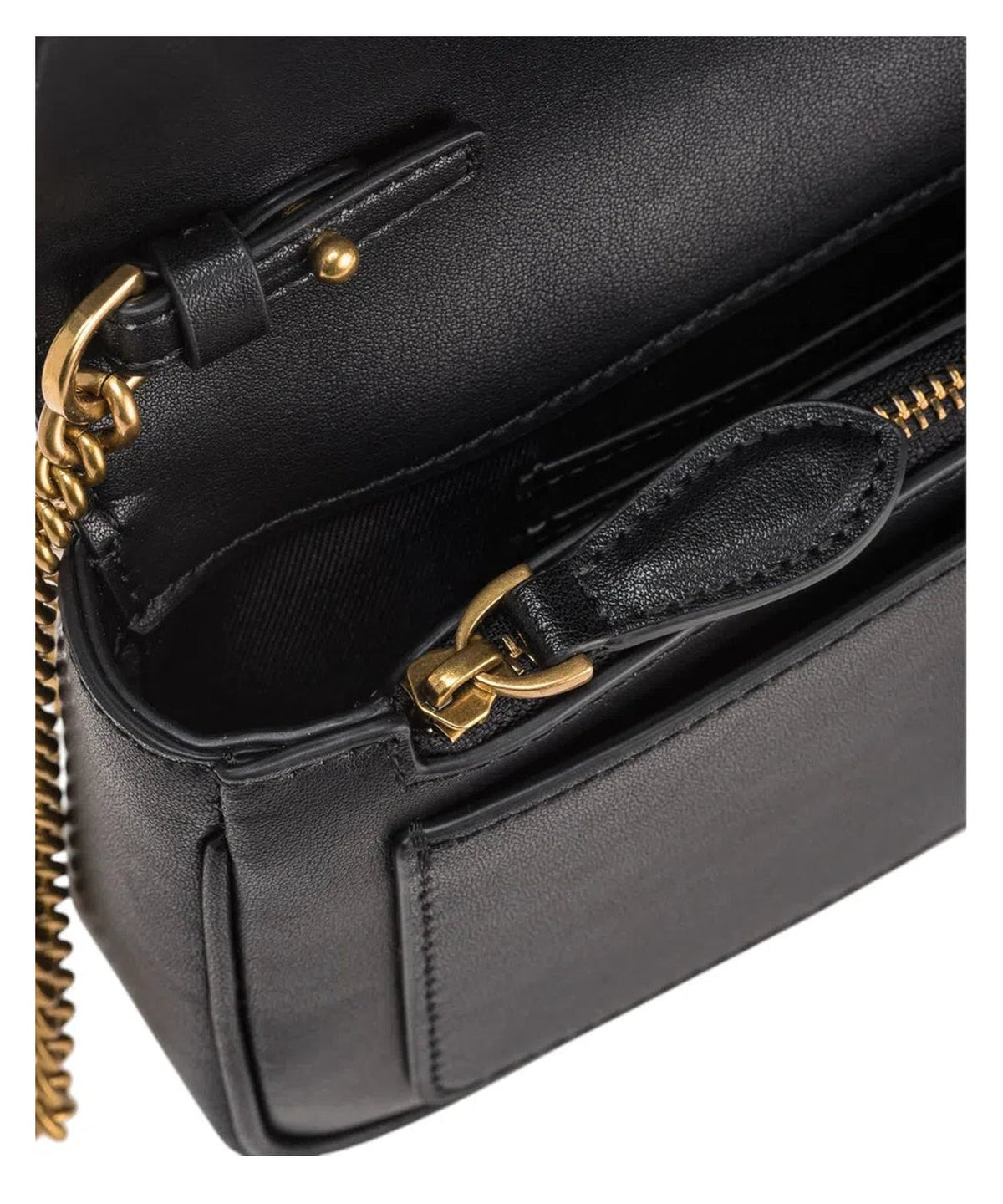 Pocket Love Bag One Simply con Tracolla a Catena-Pochette-Pinko-Vittorio Citro Boutique